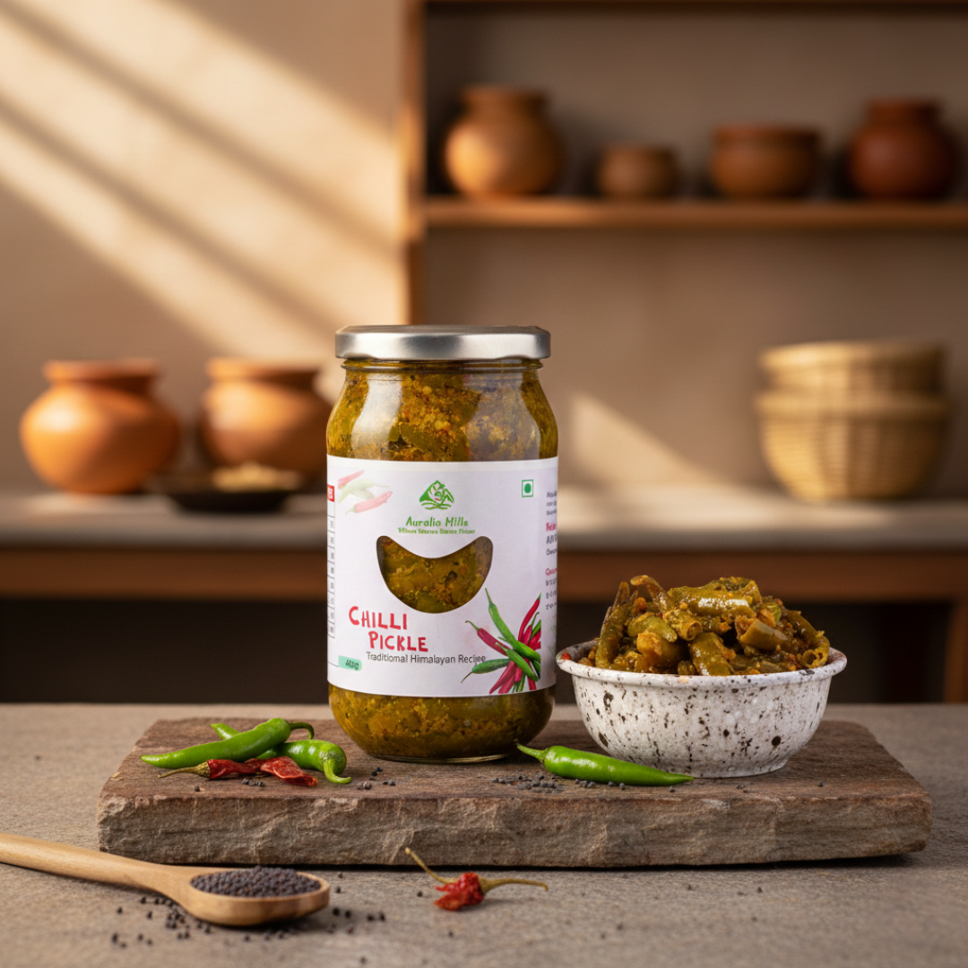 Green Chilli Pickle