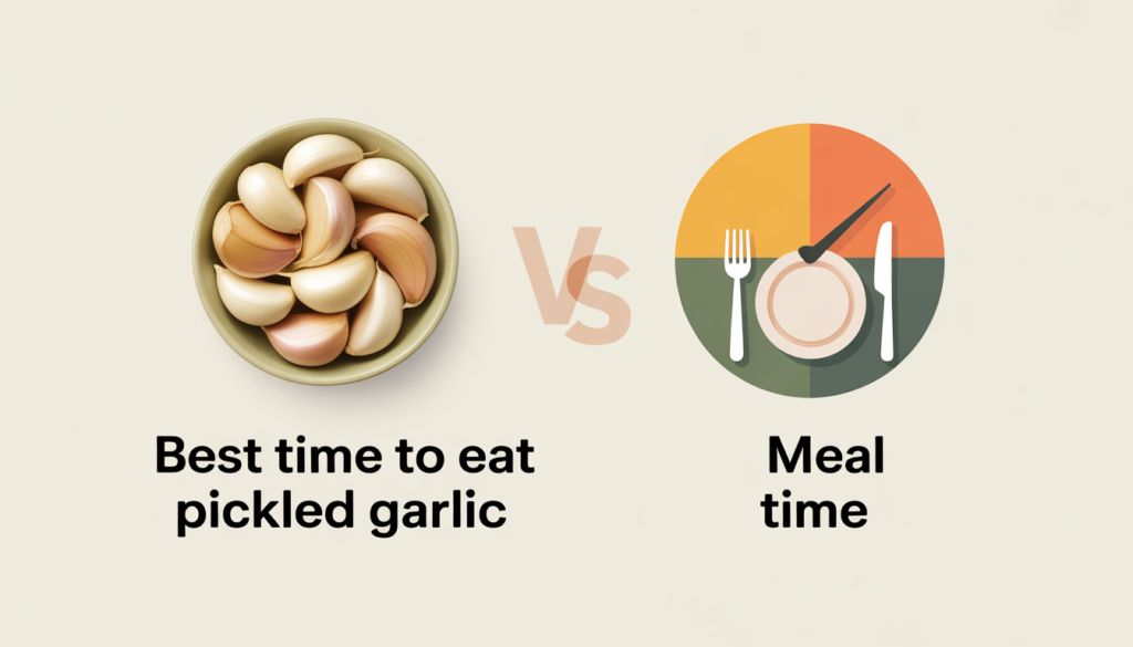 Best Time to Eat Pickled Garlic – Morning or With Meals?
